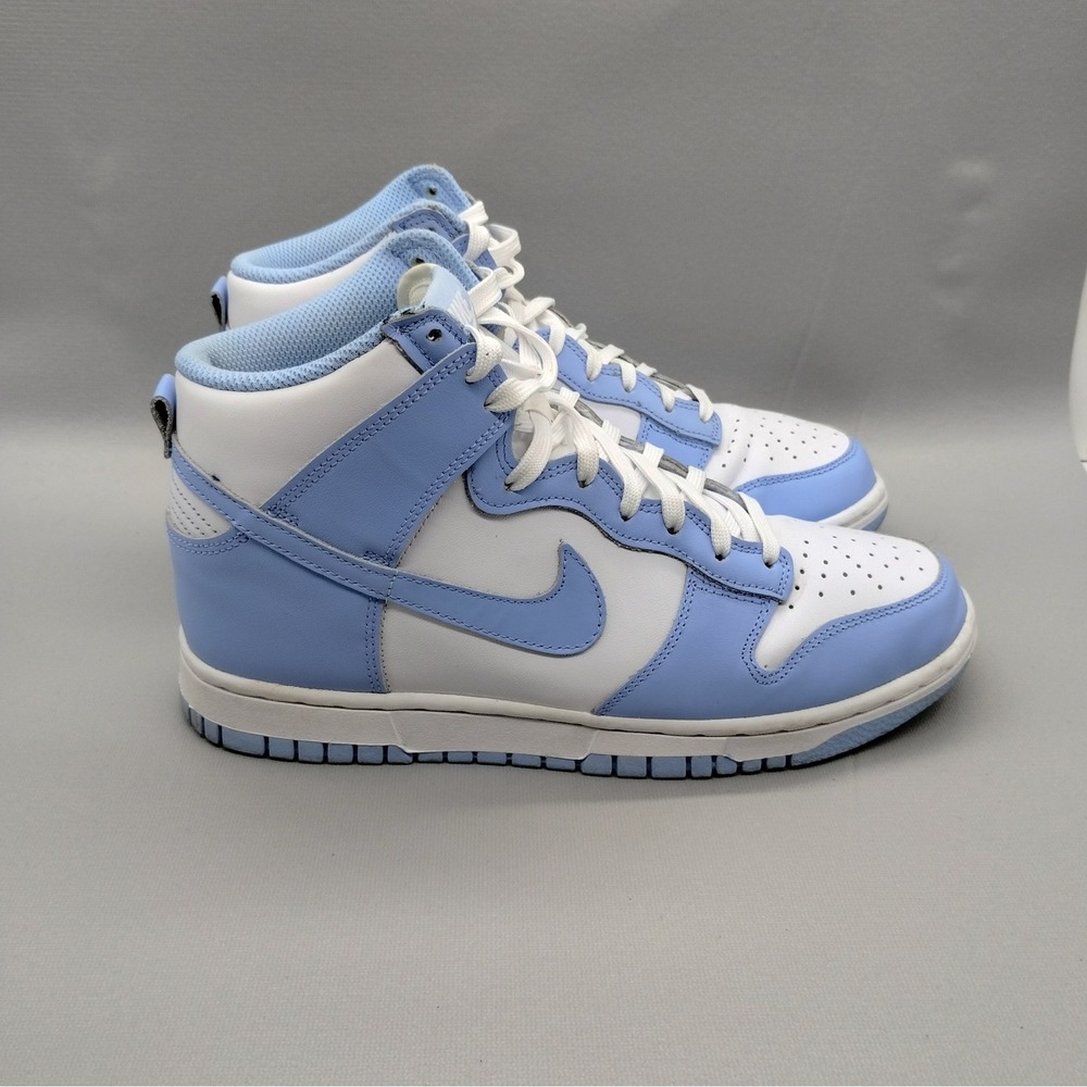 Nike Dunk High Aluminum Womens Size 8 High Top Fashion Sneakers Athletic Shoes‎